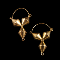Sofic S. Earrings Y gold plated